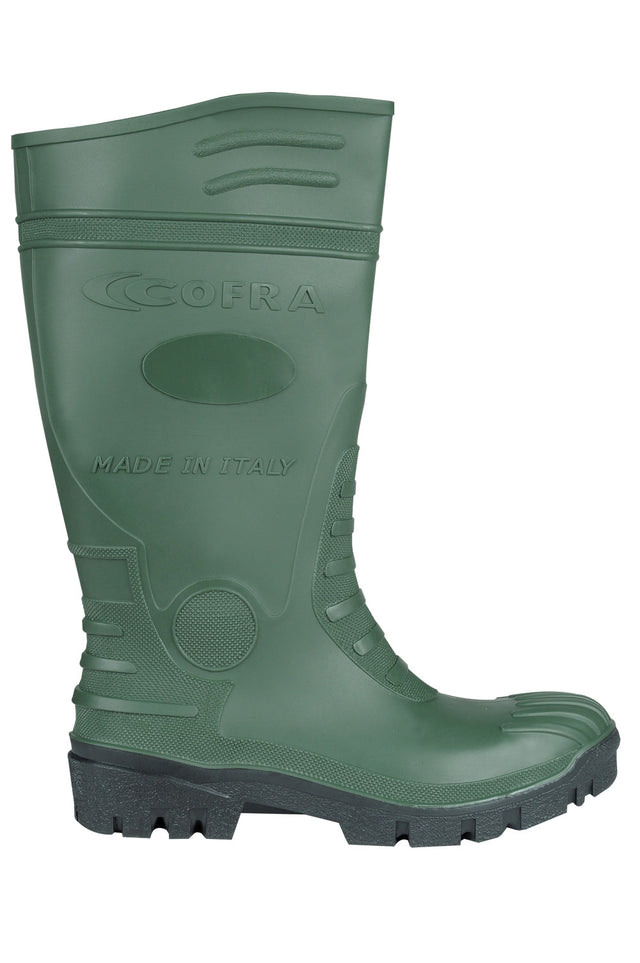 Stivali da lavoro Cofra Typhoon Green/Black S5