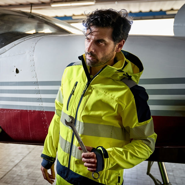 Giacca softshell U-Power Miky alta visibilità
