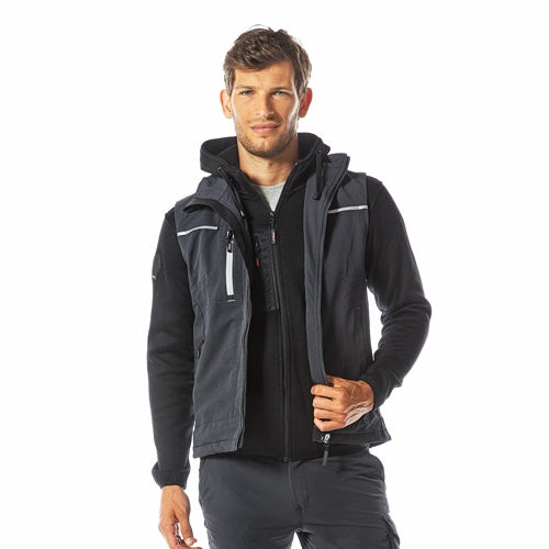 Gilet Saturn U-4 stretch elasticizzato U-Power per lavoro