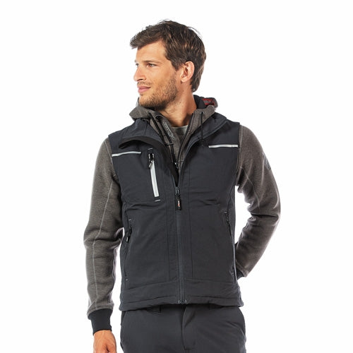 Gilet Saturn U-4 stretch elasticizzato U-Power per lavoro