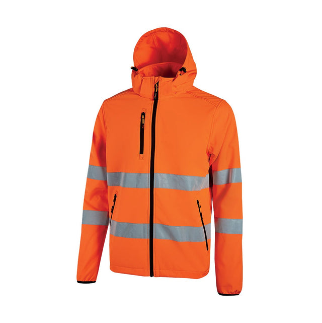 U-Power Cursa Giacca in softshell alta visibilità
