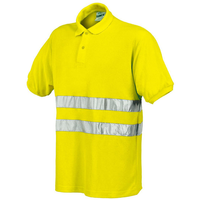 Polo da lavoro ad alta visibilità issa, industrial starter 08184N