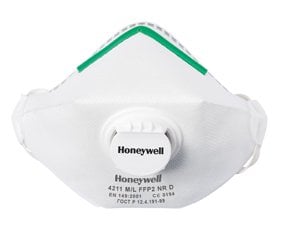 Set maschere respiratorie sperian Honeywell 4211 M/L con livello di protezione FFP2.