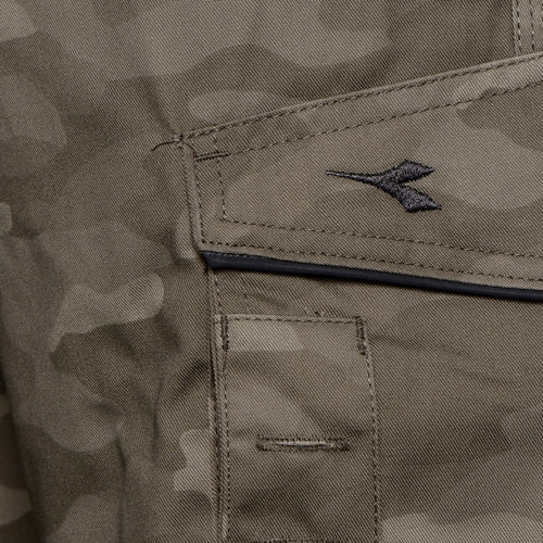 Pantaloni corti da lavoro Diadora Utility Bermuda Poly Camo