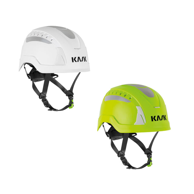 Kask Primero PL HI VIZ Casco antinfortunistico EN12492