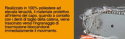 Pantaloni antitaglio da boscaiolo Cofra Chain Stop