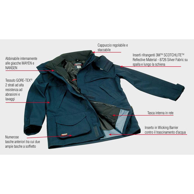 Giubbotto da lavoro Cofra Weatherproof Axel