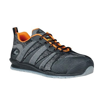 Calzature di sicurezza Fluent Black/Orange S1 P SRC Cofra