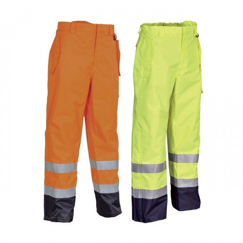 Copripantaloni da lavoro ad alta visibilità Cofra Pecs - fluo