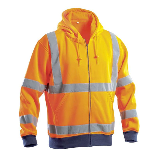 Felpa da lavoro alta visibilità P&P Loyal AVC17300 HV zip lunga