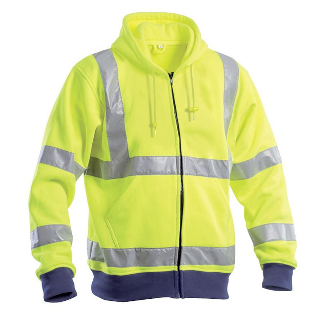 Felpa da lavoro alta visibilità P&P Loyal AVC17300 HV zip lunga