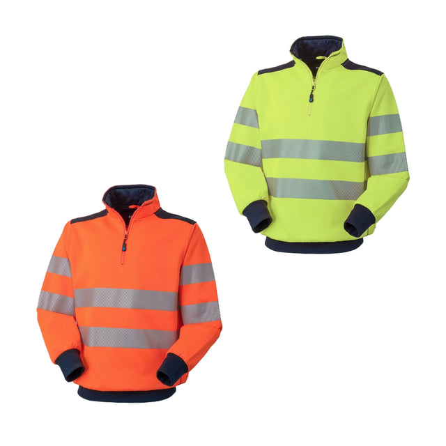 Felpa Rossini Hi-Vis alta visibilità da lavoro