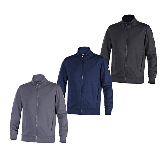 Felpa da lavoro Diadora Sweatshirt FZ Smart 2.0