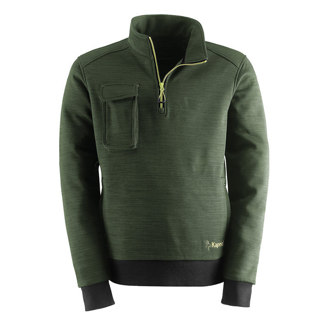 Felpa da lavoro Kapriol Slick Half zip