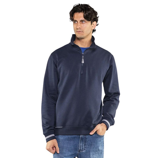 Felpa lavoro uomo Sottozero Slalom mezza zip