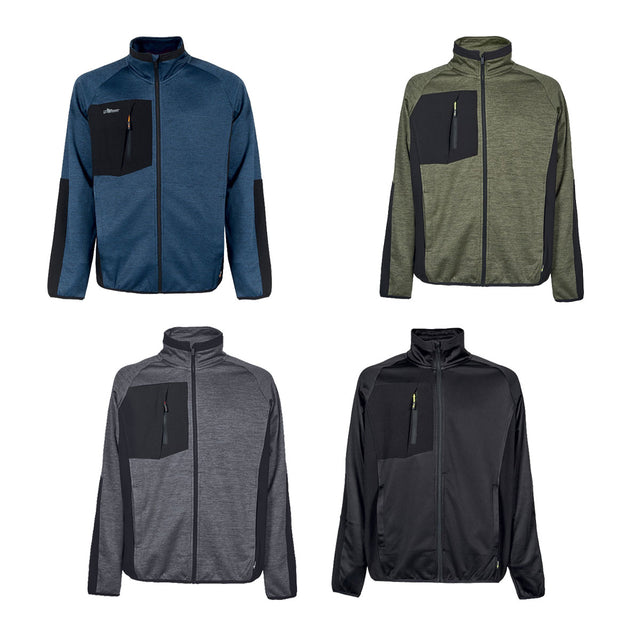 Felpa da lavoro U-Power Hull full zip