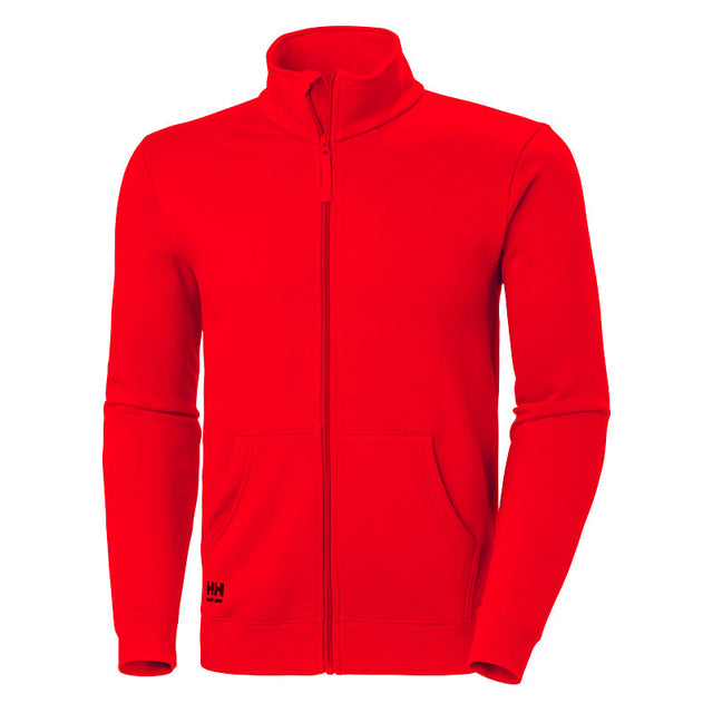 Felpa da lavoro Helly Hansen Classic 79326 zip intera