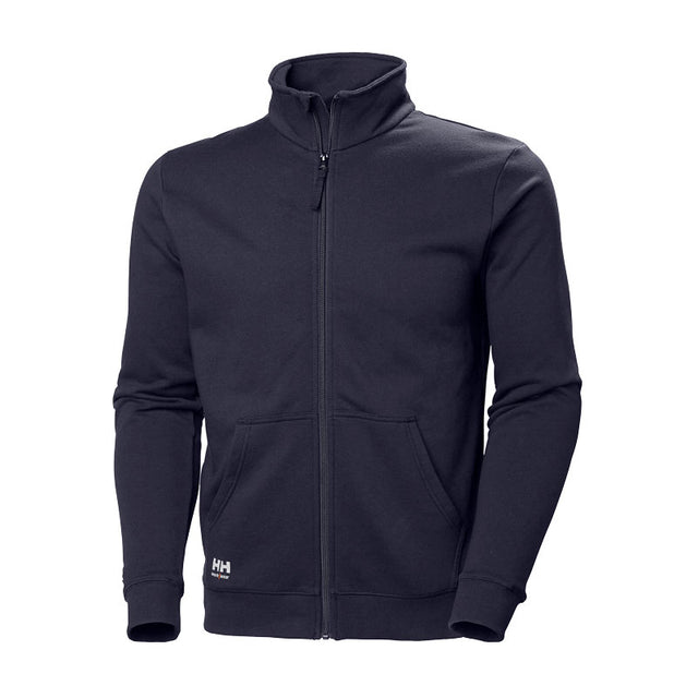 Felpa da lavoro Helly Hansen Classic 79326 zip intera