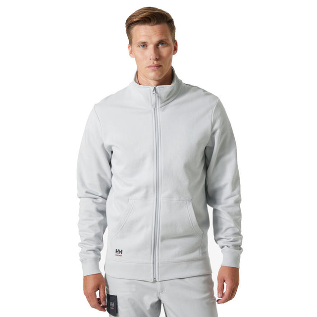 Felpa da lavoro Helly Hansen Classic 79326 zip intera