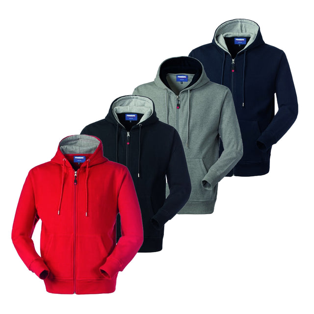 Felpa Rossini Cardiff con zip lunga da lavoro