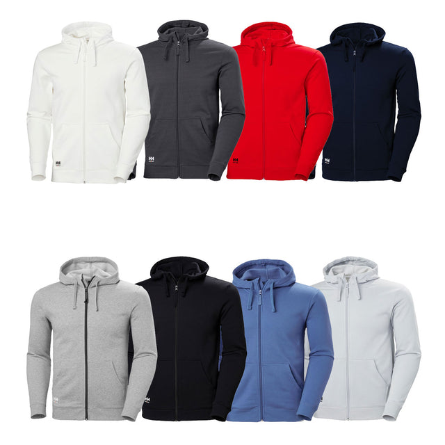Helly Hansen Classic 79328 Felpa da lavoro con cappuccio e zip