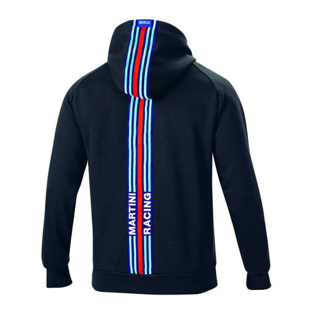 Sparco Felpa Hoodie Big Stripes Martini Racing 01340MR