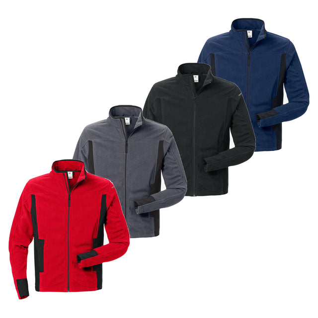 Felpa da lavoro Fristads 4003 MFL Micropile Full zip