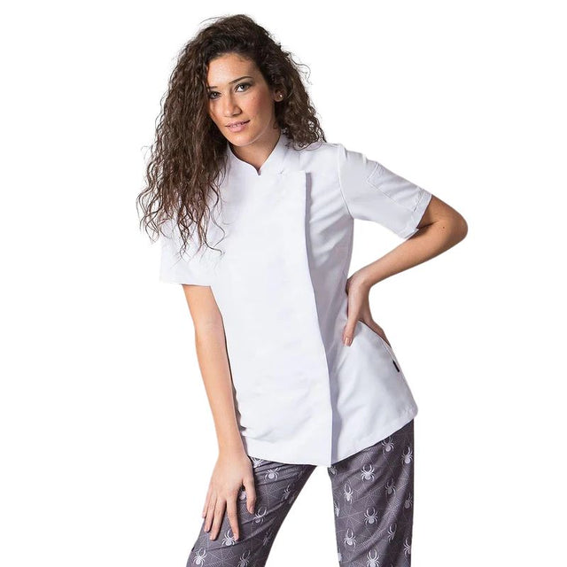 Giacca da cuoco donna Gary's Paz 948600 manica corta
