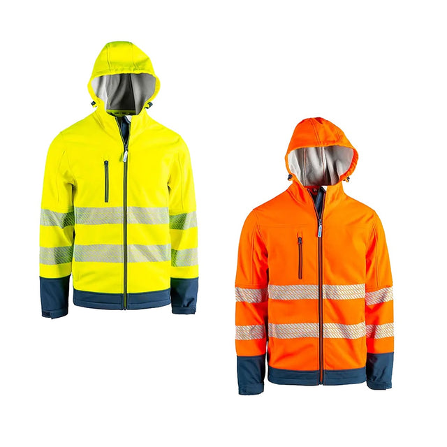 Giubbotto in softshell alta visibilità Sottozero Linate