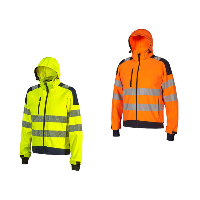 Giacca in softshell alta visibilità U-Power Wonder