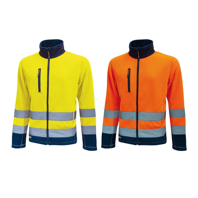 Giacca alta visibilità in pile U-Power Boing