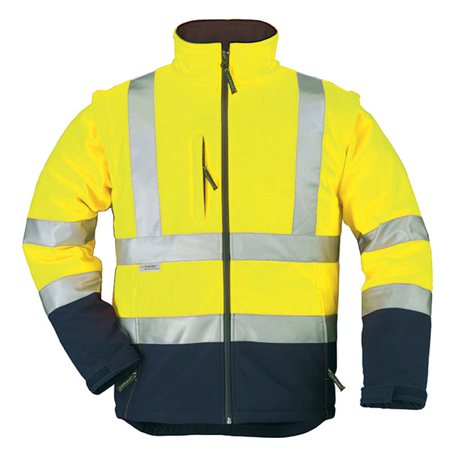 Coverguard Station 2 in 1 Giacca softshell alta visibilità