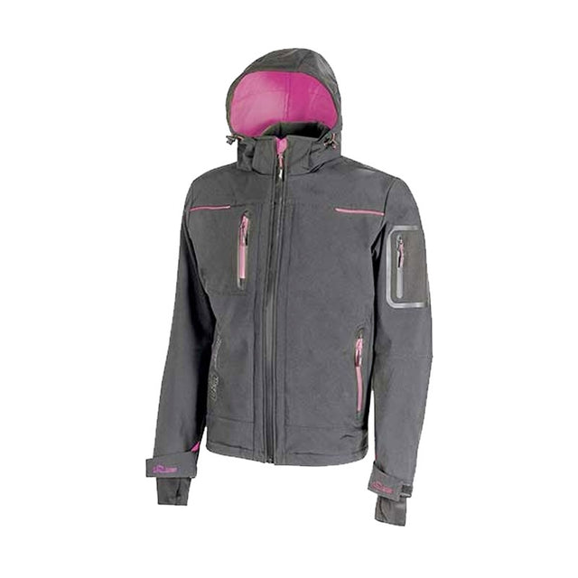 Giacca softshell da lavoro donna U-Power Space Lady