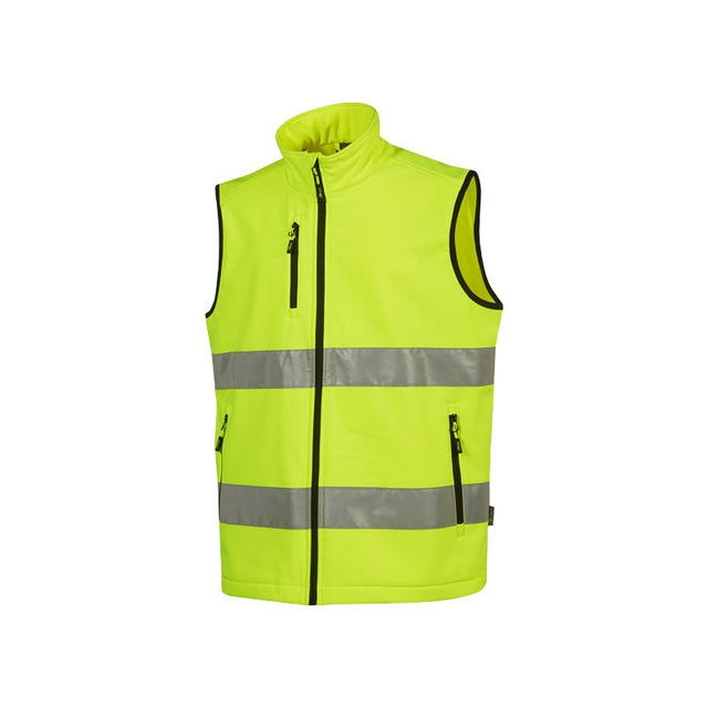 Gilet U-Power Alcor in softshell ad alta visibilità