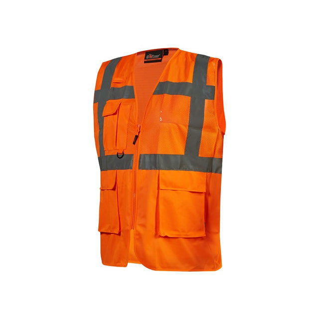 Gilet da lavoro alta visibilità U-Power Castor