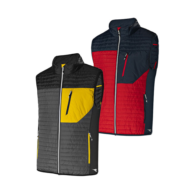 Gilet Diadora Light Vest Color Block da lavoro