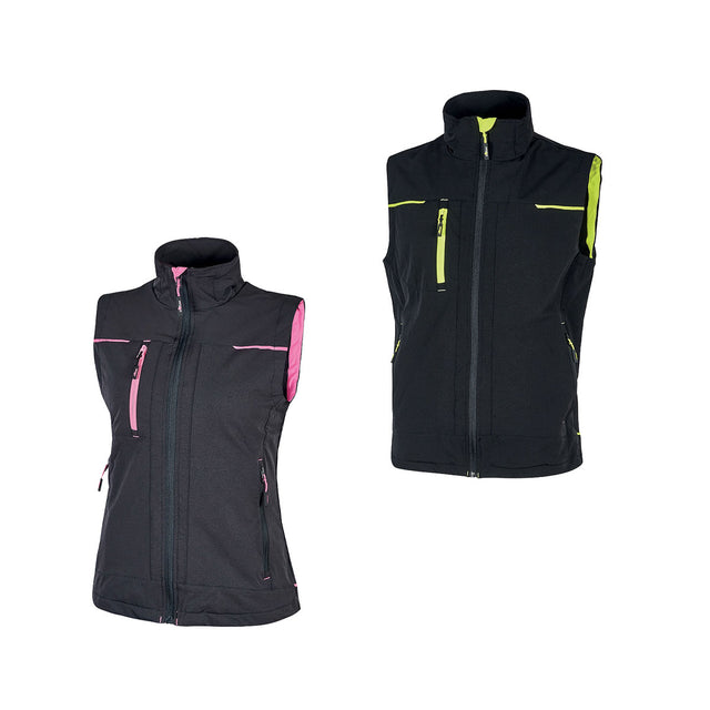 Gilet da lavoro donna U-Power Saturn Lady U-4 stretch
