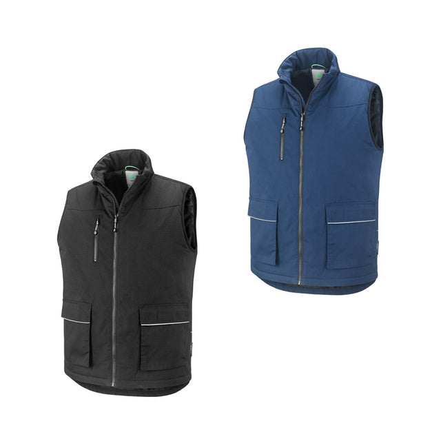 Gilet da lavoro Neri Montreaux imbottito