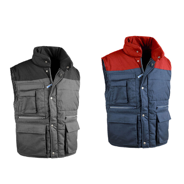 Gilet da lavoro imbottito Sottozero Antares 9025 Top