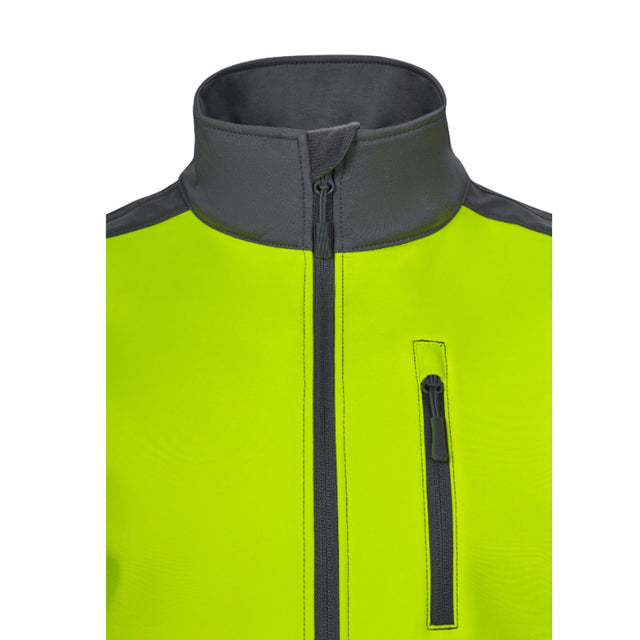Gilet Velilla 305906 AV in soft shell bicolore ad alta visibilità