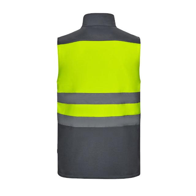 Gilet Velilla 305906 AV in soft shell bicolore ad alta visibilità