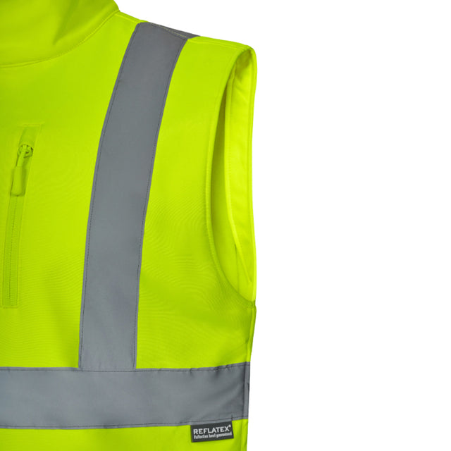 Gilet in soft shell alta visibilità Velilla 305905 AV