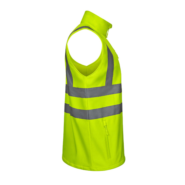 Gilet in soft shell alta visibilità Velilla 305905 AV