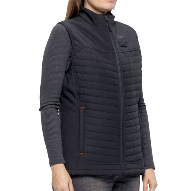 Gilet da lavoro riscaldato donna Milwaukee Hexon M12 HPVLJBL3-0 imbottito