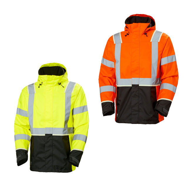 Giubbotto alta visibilità impermeabile Helly Hansen UC-ME Shell 71185