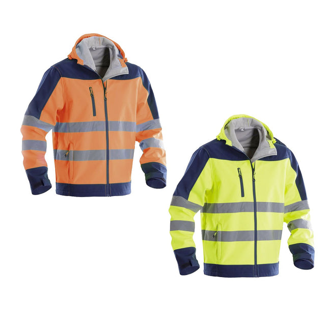 Giubbotto in softshell alta visibilità P&P Loyal Bright HV GGX1R411