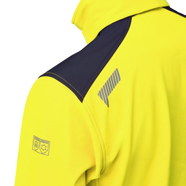 Giacca alta visibilità in softshell Neri Nice Stretch HV