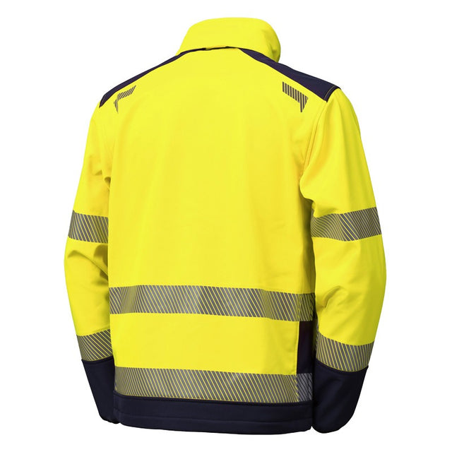 Giacca alta visibilità in softshell Neri Nice Stretch HV