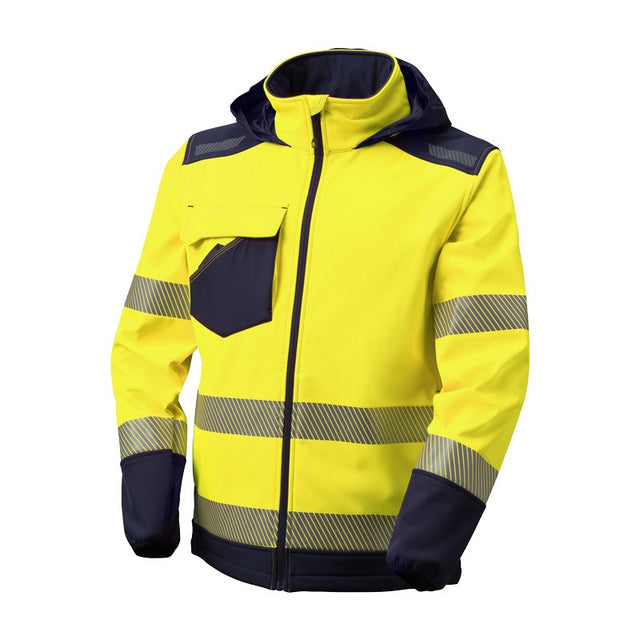 Giacca alta visibilità in softshell Neri Nice Stretch HV