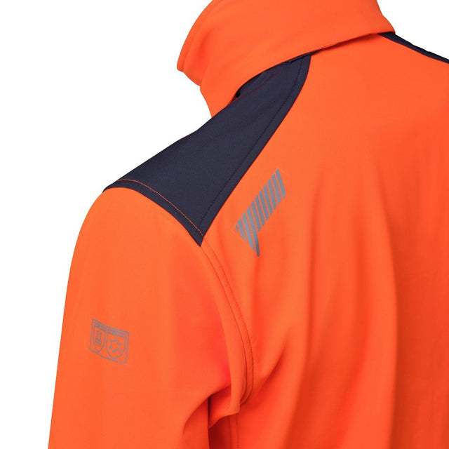 Giacca alta visibilità in softshell Neri Nice Stretch HV